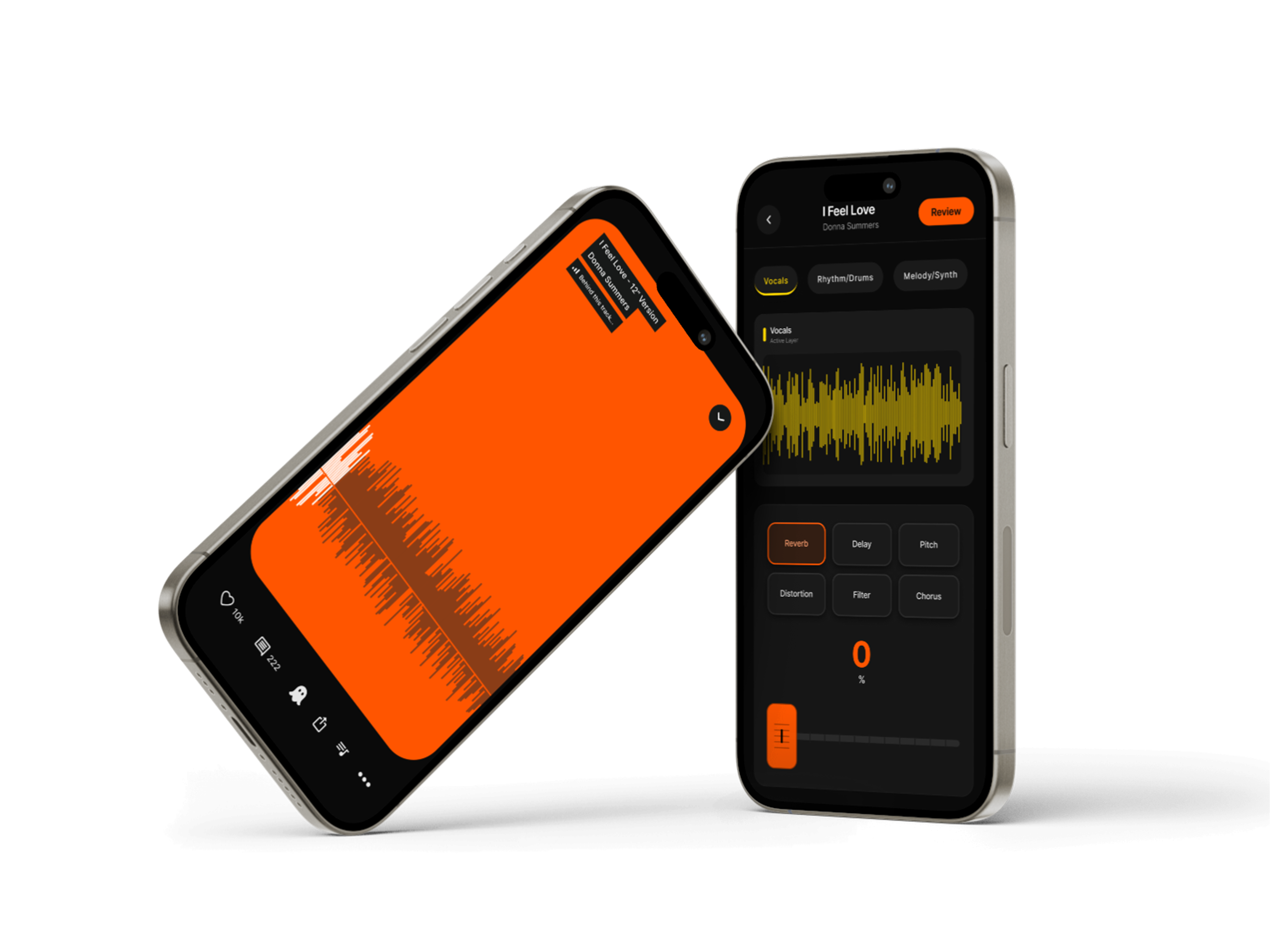 Ghost-Flip phone mockups